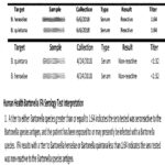 Bartonella results comparison via Galaxy Labs